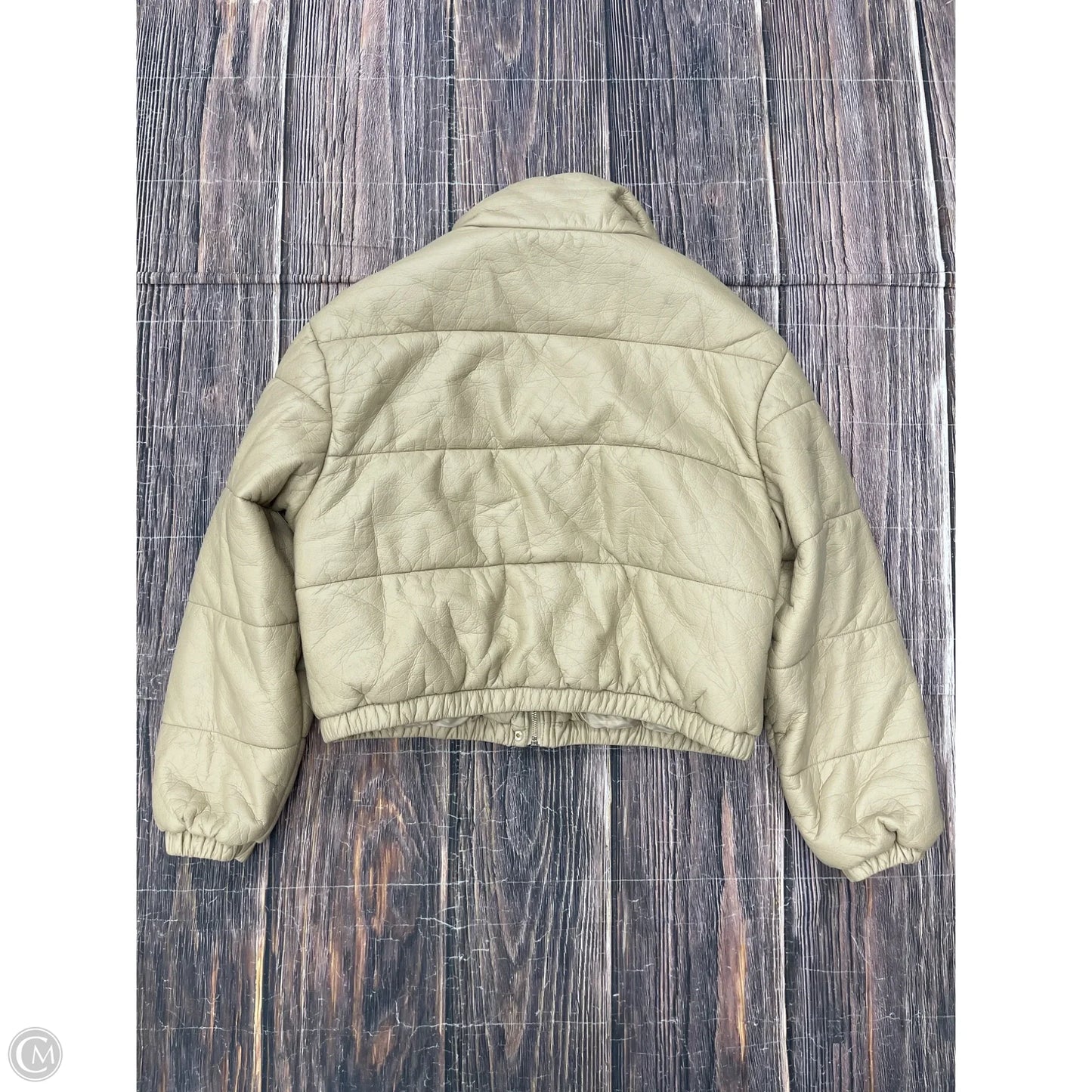 Coat Other By Guess In Tan, Size: Xl