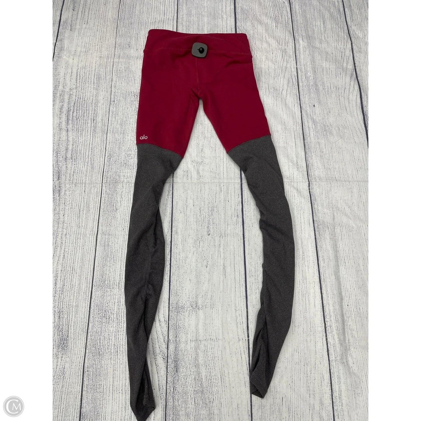 Athletic Leggings By Alo In Red, Size: Xs