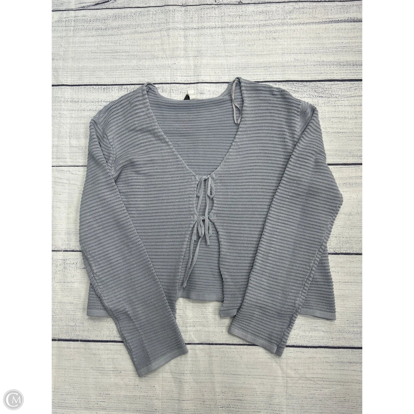 Sweater Cardigan By Wishlist In Blue, Size: L