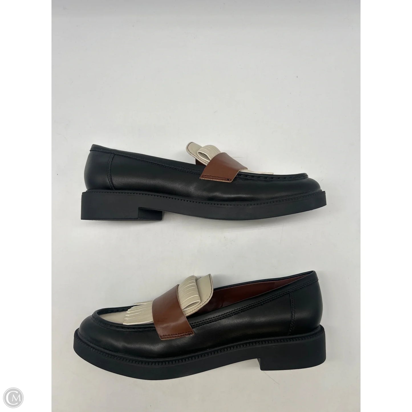 Shoes Flats By Marc Fisher In Black & Brown, Size: 8.5