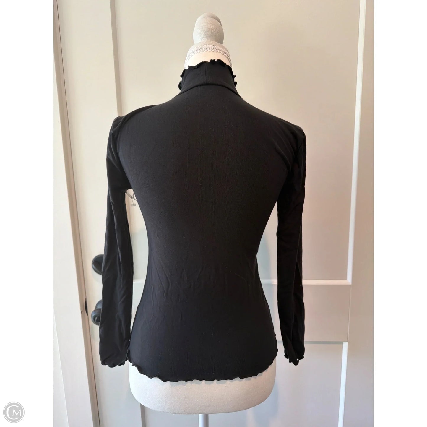 Top Long Sleeve By J. Crew In Black, Size: Xs