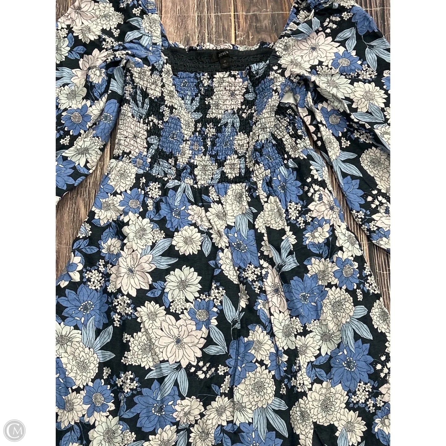 Dress Casual Maxi By J. Crew In Blue, Size: M