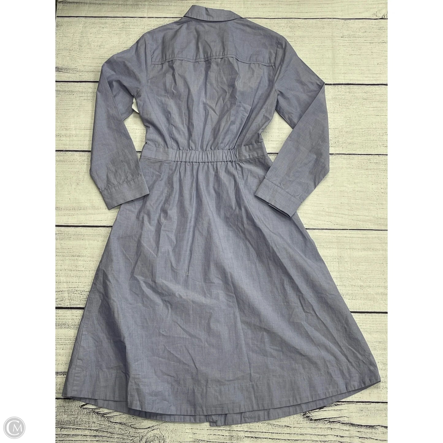 Dress Casual Maxi By J. Crew In Blue, Size: 4