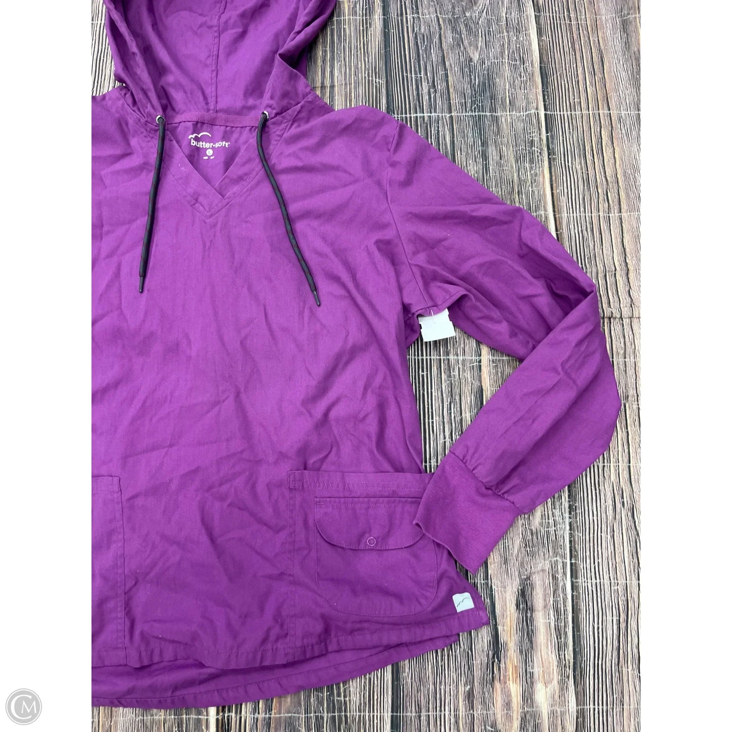 Top Long Sleeve By Clothes Mentor In Purple, Size: L