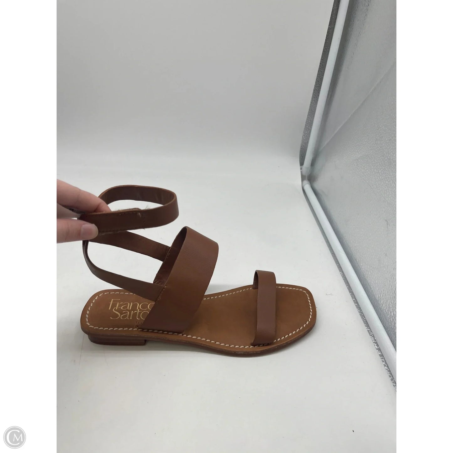 Sandals Flats By Franco Sarto In Brown, Size: 8