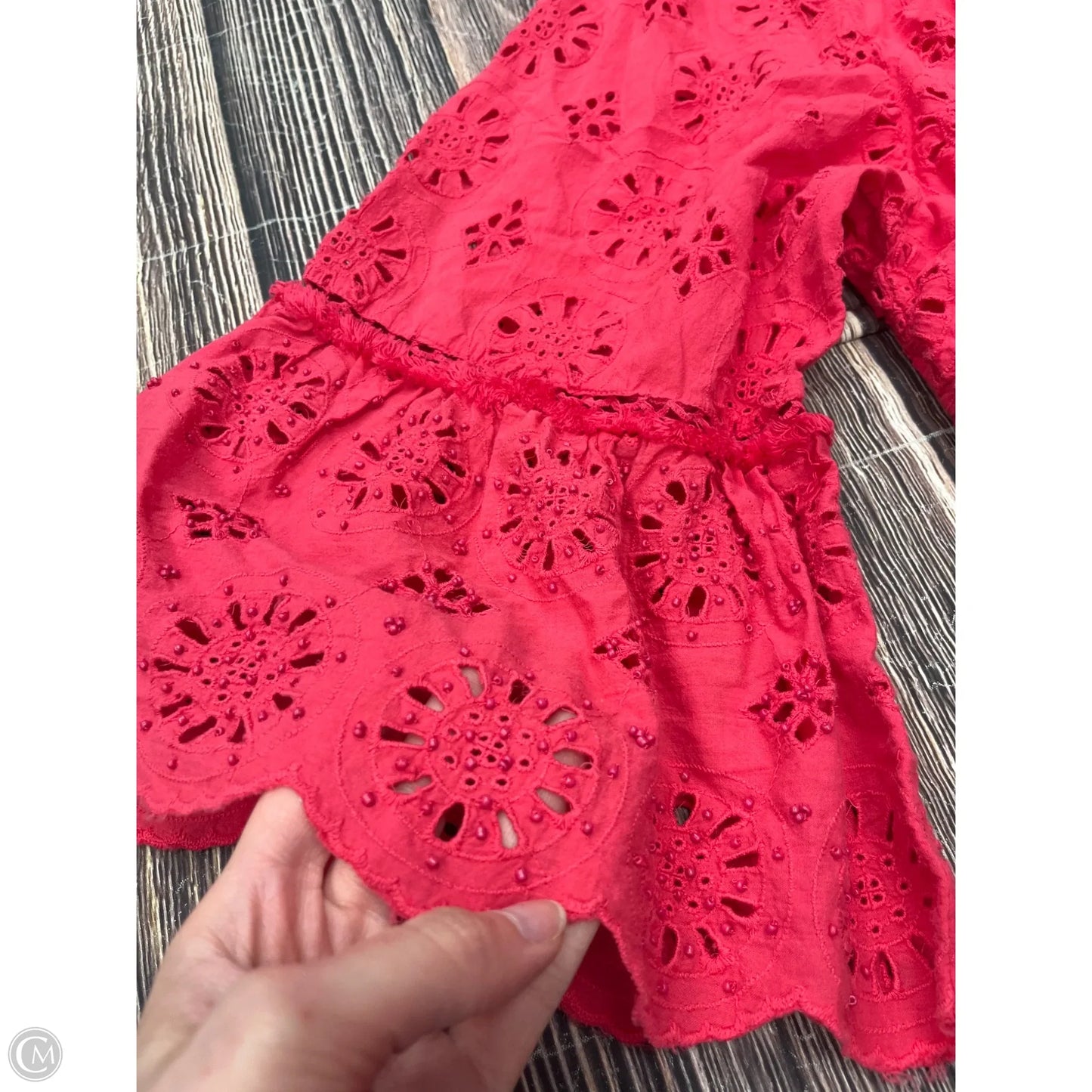 Dress Casual Midi By Anthropologie In Pink, Size: 24