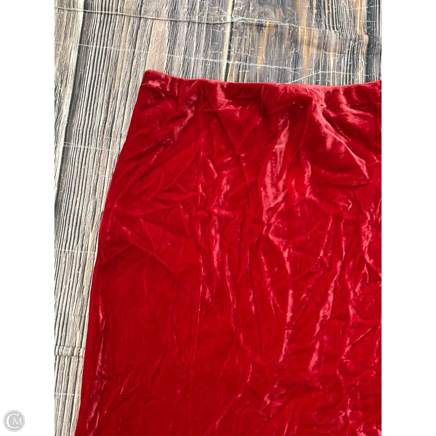 Skirt Maxi By Anthropologie In Red, Size: M
