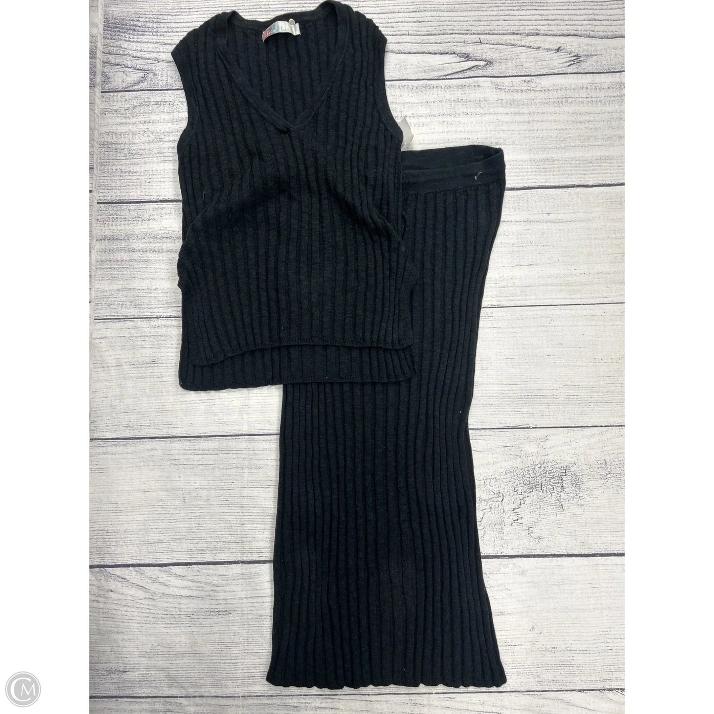 Skirt Set 2pc By Free People In Black, Size: S