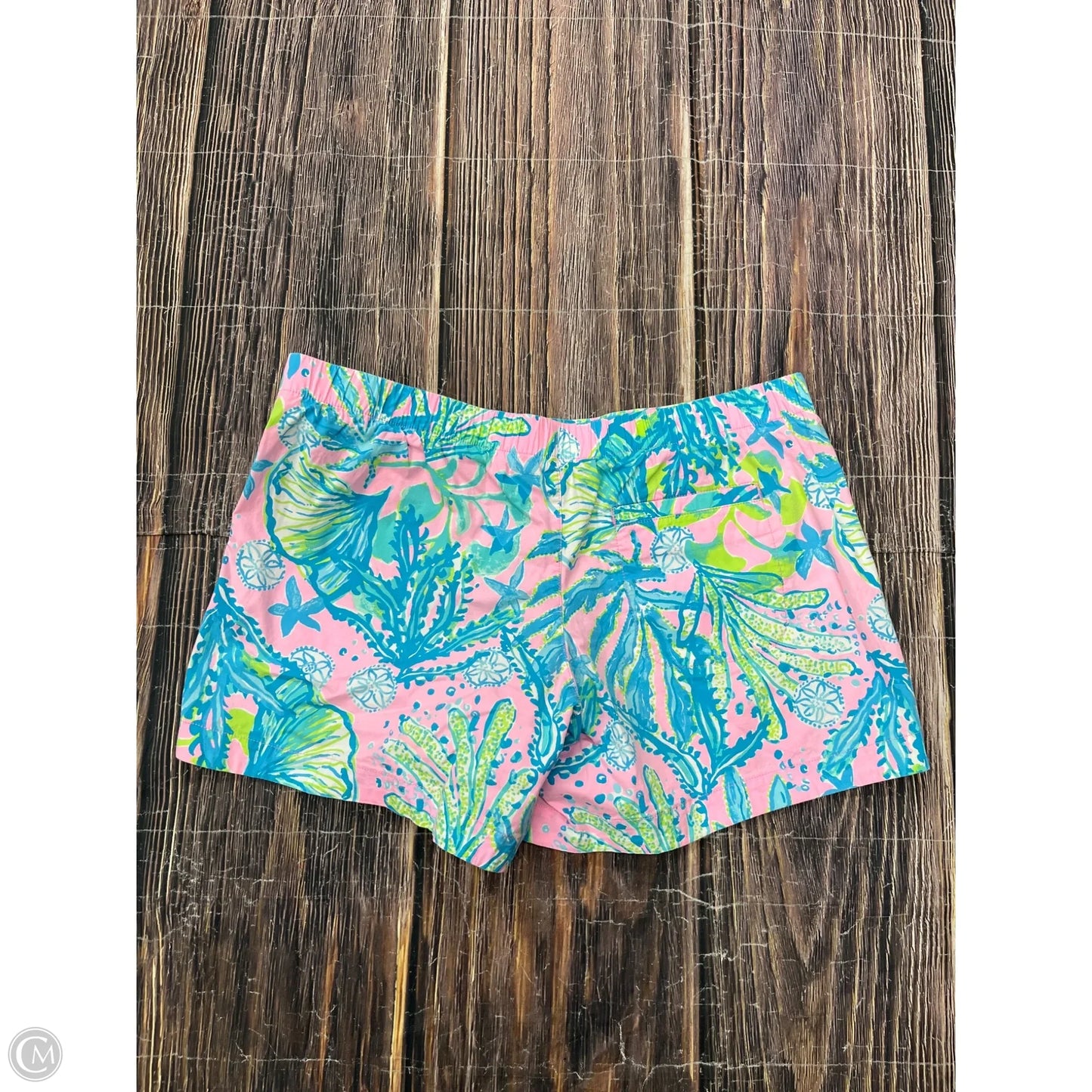 Shorts Designer By Lilly Pulitzer In Blue & Pink, Size: S