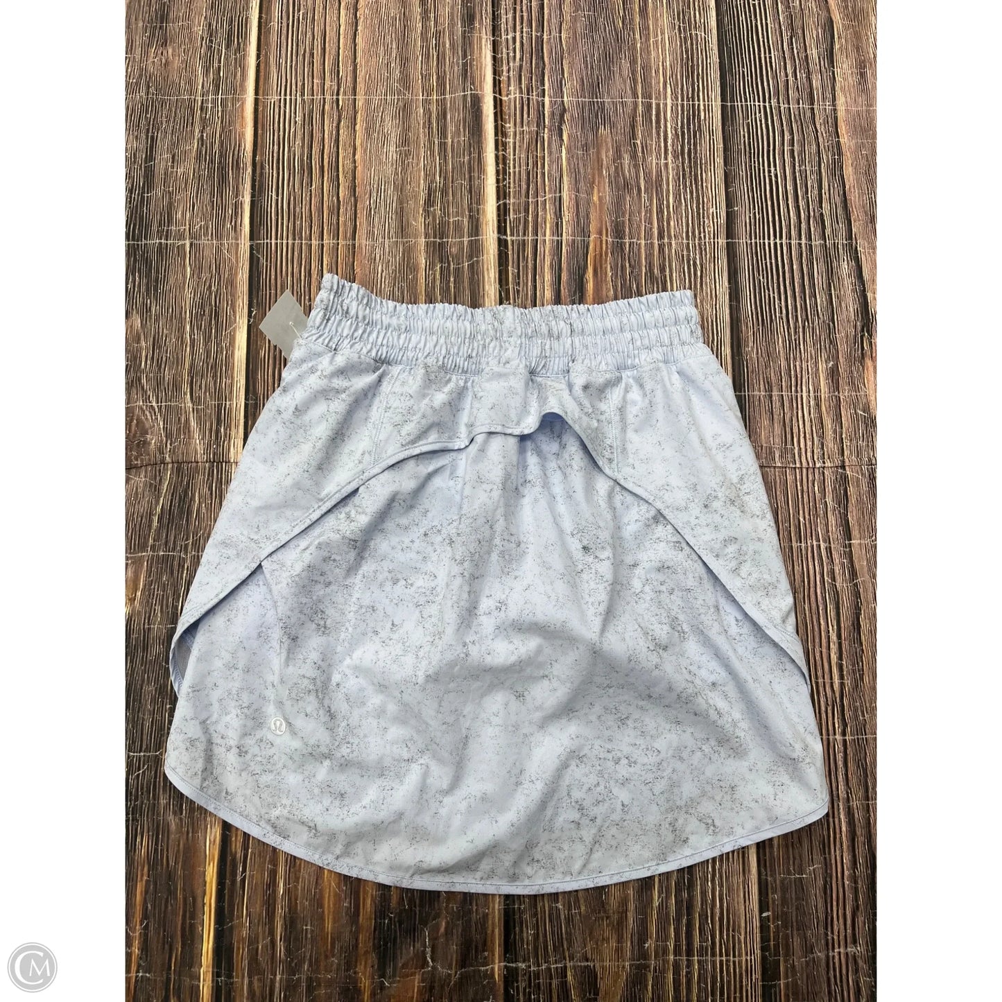 Athletic Skort By Lululemon In Blue, Size: 4