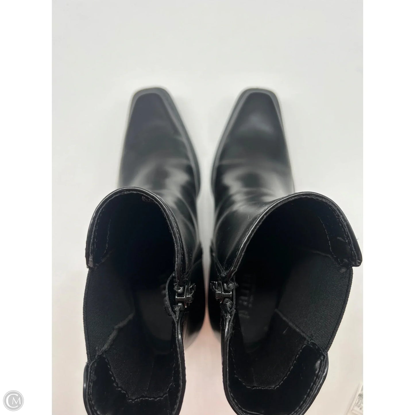 Boots Ankle Heels By Ana In Black, Size: 8.5