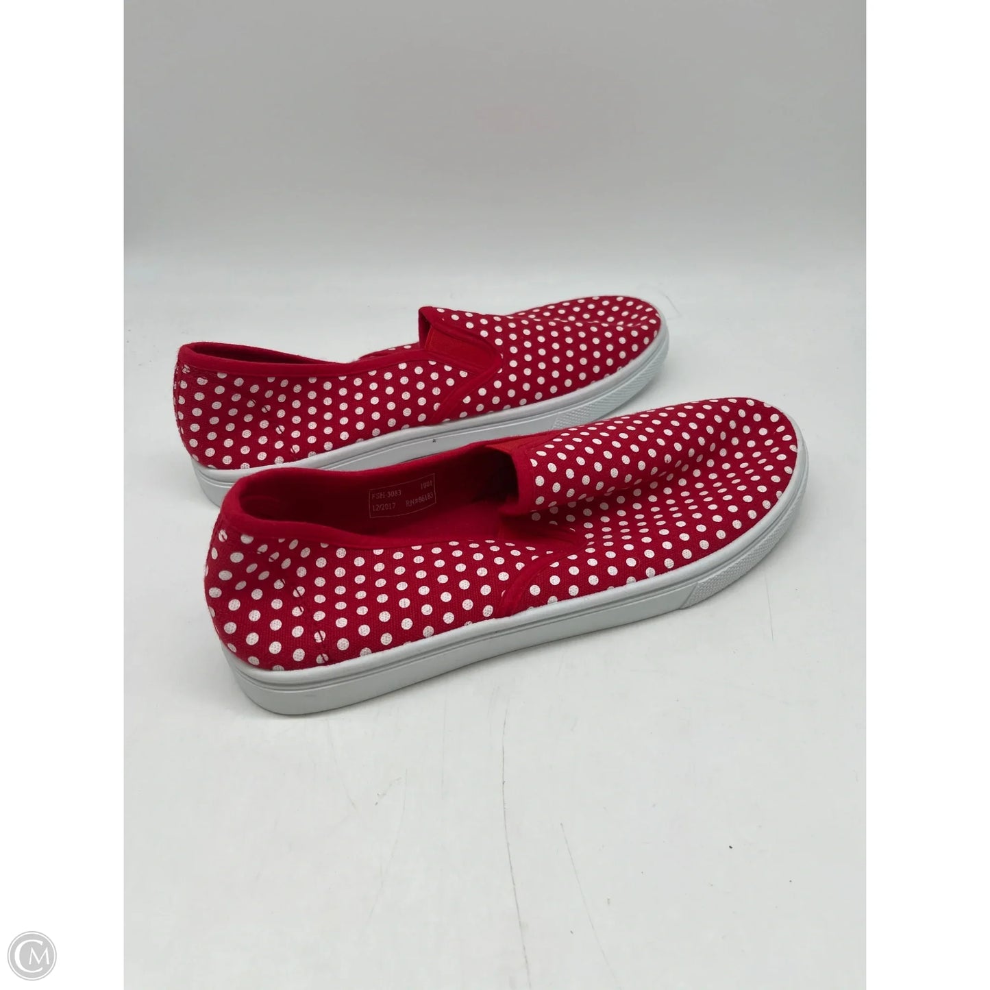 Shoes Sneakers By Capelli In Polkadot Pattern, Size: 9