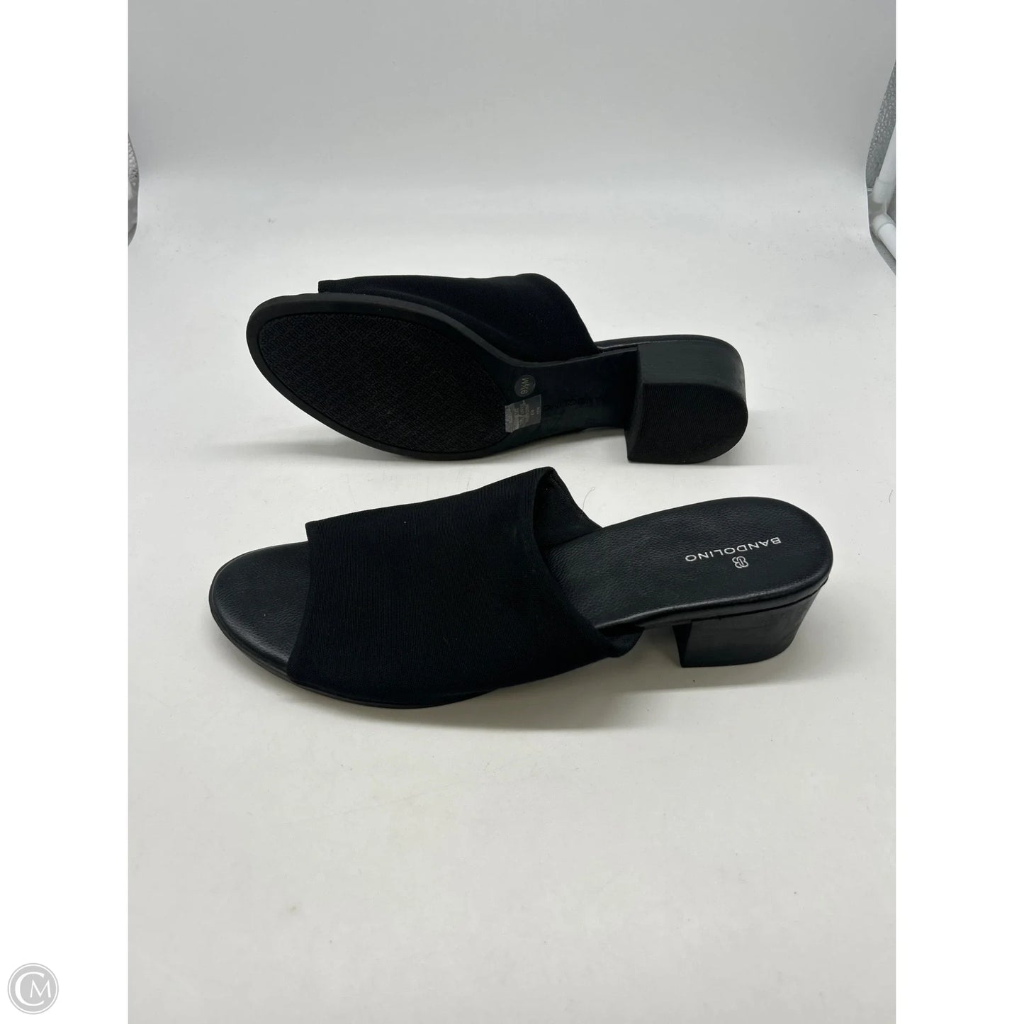 Sandals Flats By Bandolino In Black, Size: 9.5
