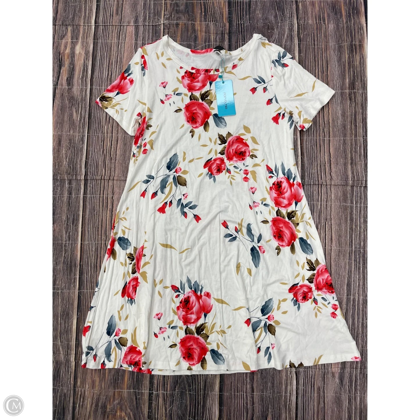 Dress Casual Short By Clothes Mentor In White, Size: Xl