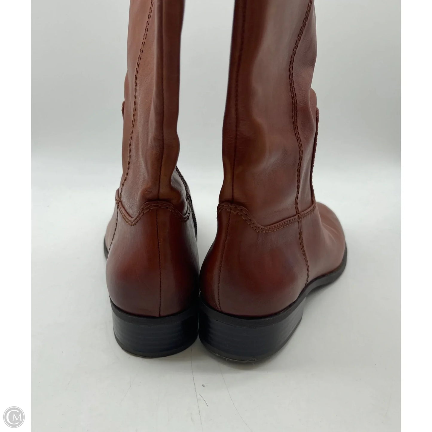 Boots Knee Flats By Inc In Brown, Size: 8.5