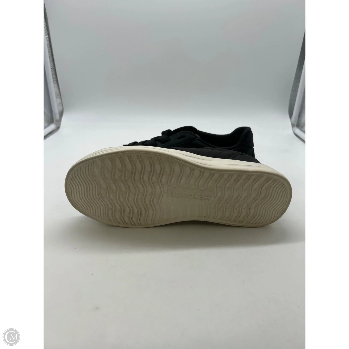 Shoes Sneakers By Hey Dude In Black, Size: 8