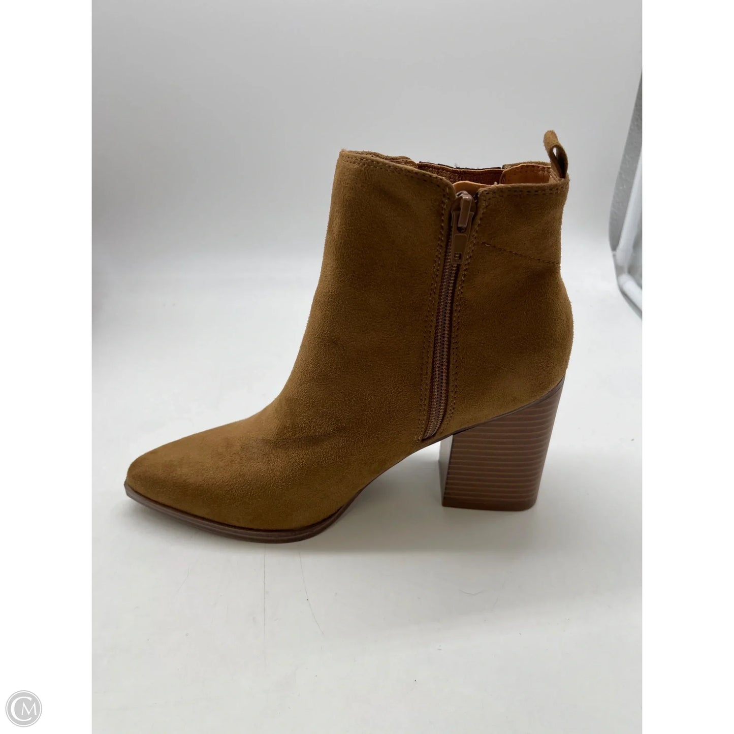 Boots Ankle Heels By Indigo Rd In Brown, Size: 8