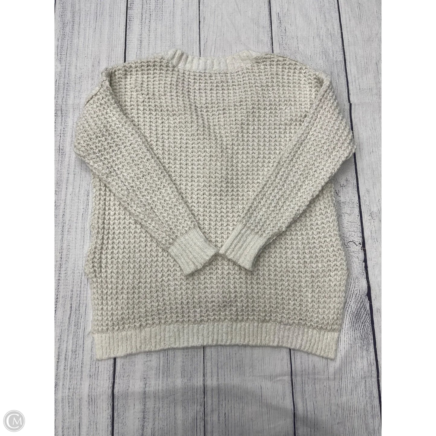 Sweater By Free People In White, Size: S