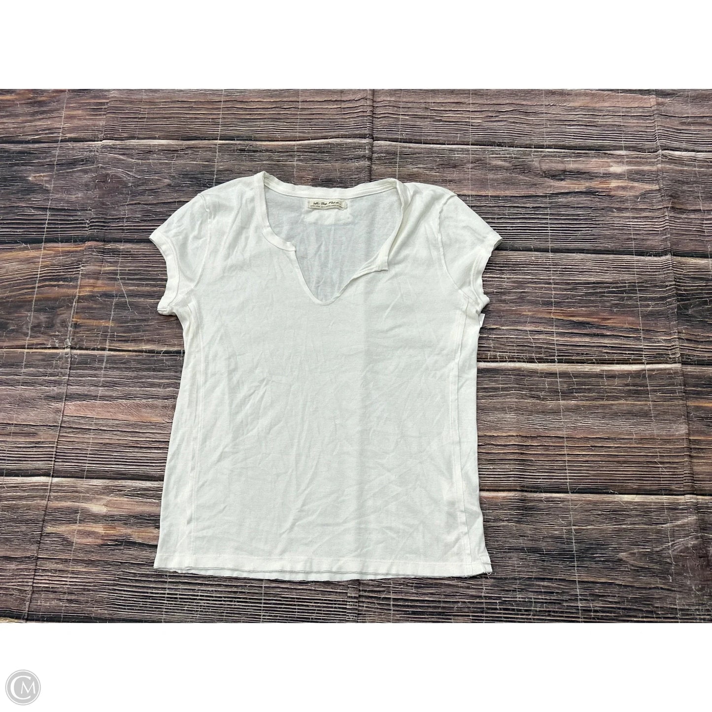Top Short Sleeve By We The Free In White, Size: Xl