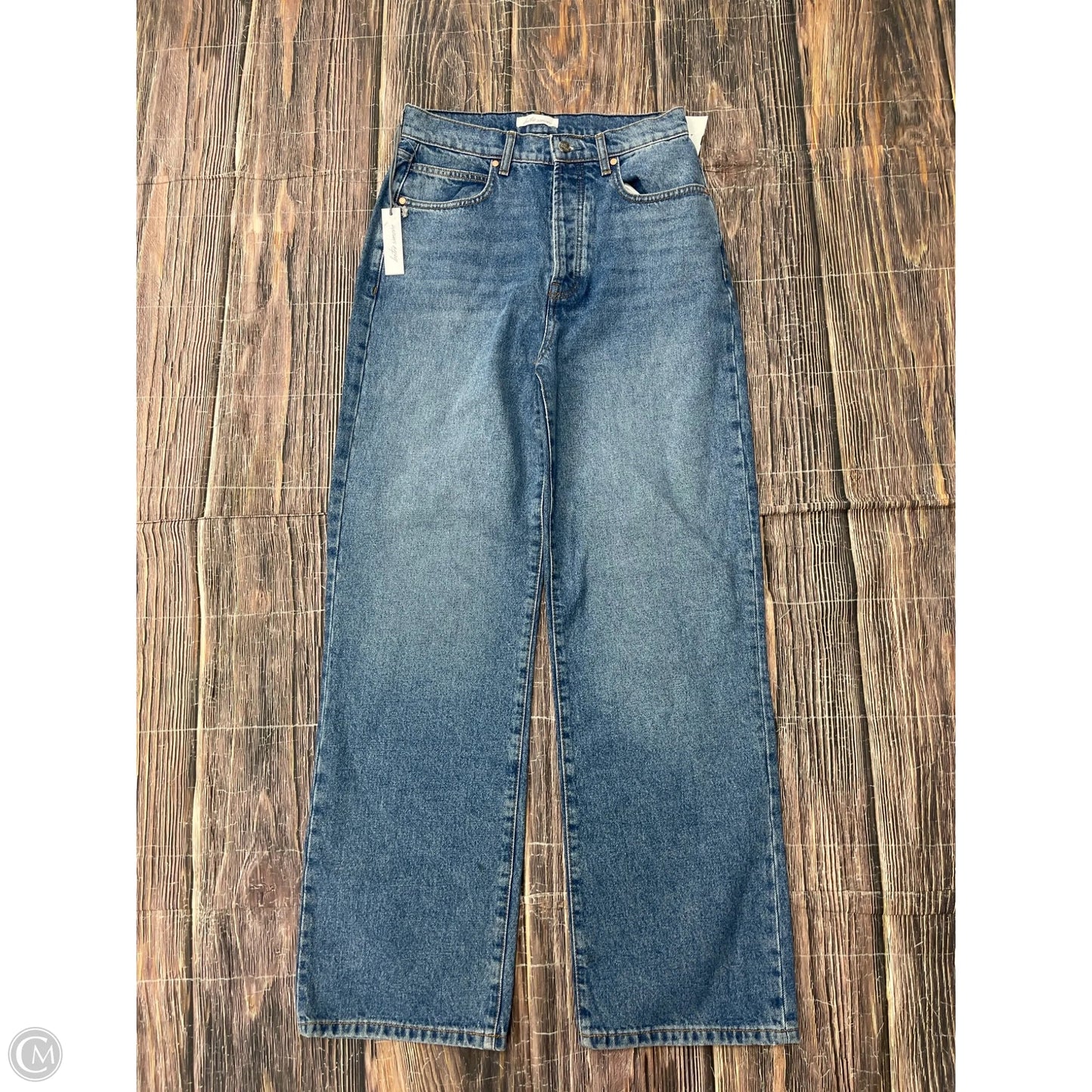 Jeans Straight By Cmc In Blue Denim, Size: 10