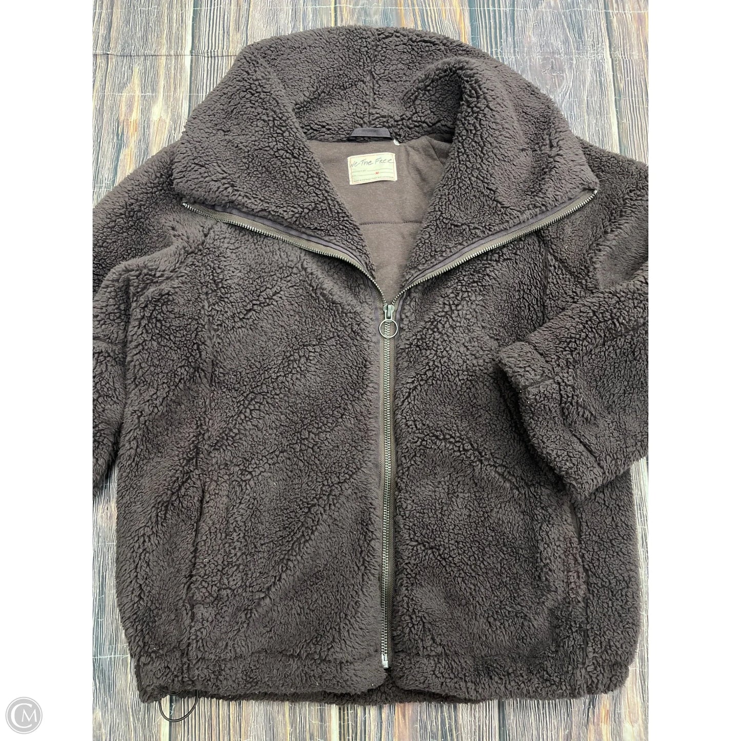 Coat Faux Fur & Sherpa By We The Free In Brown, Size: M
