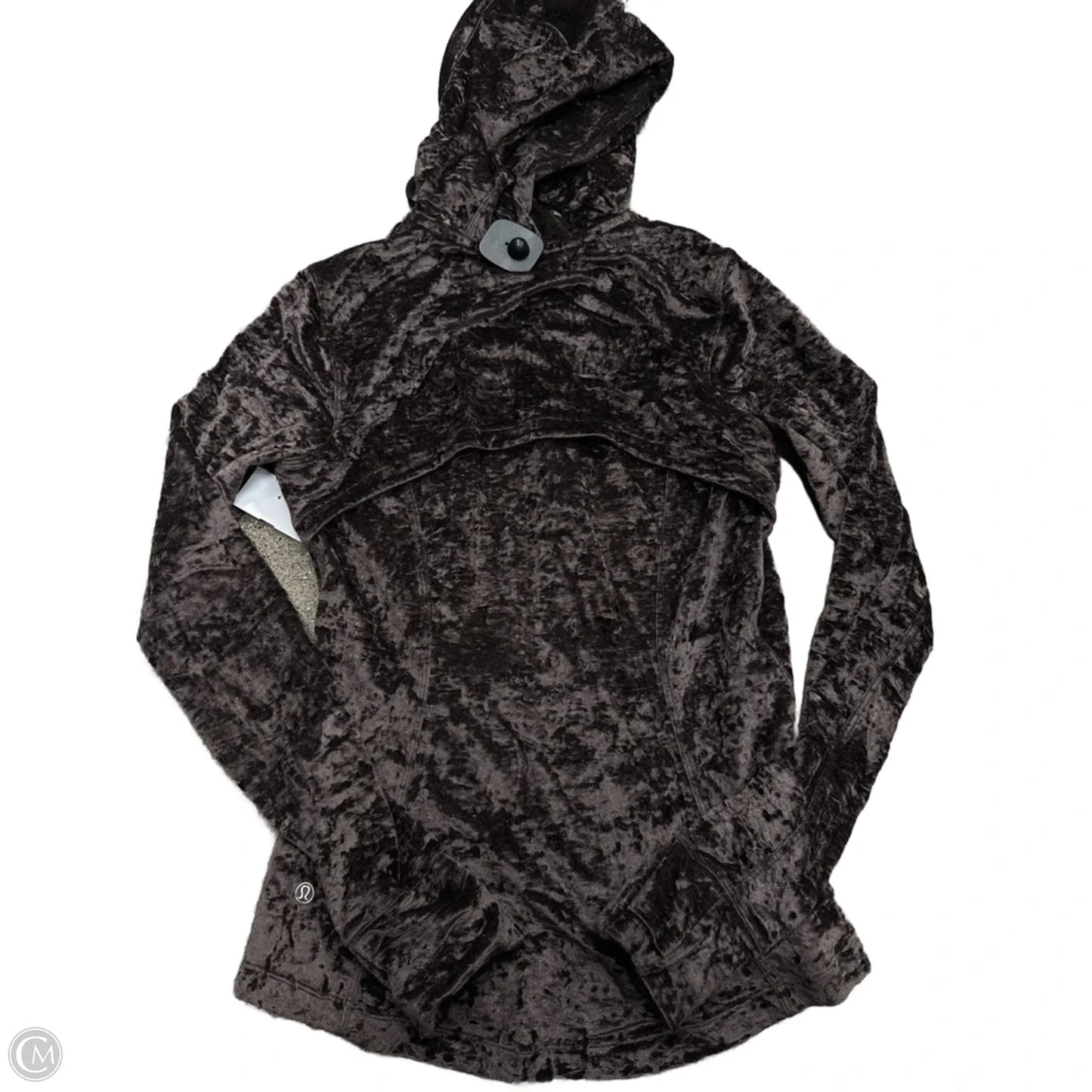 Athletic Jacket By Lululemon In Brown, Size: Xs