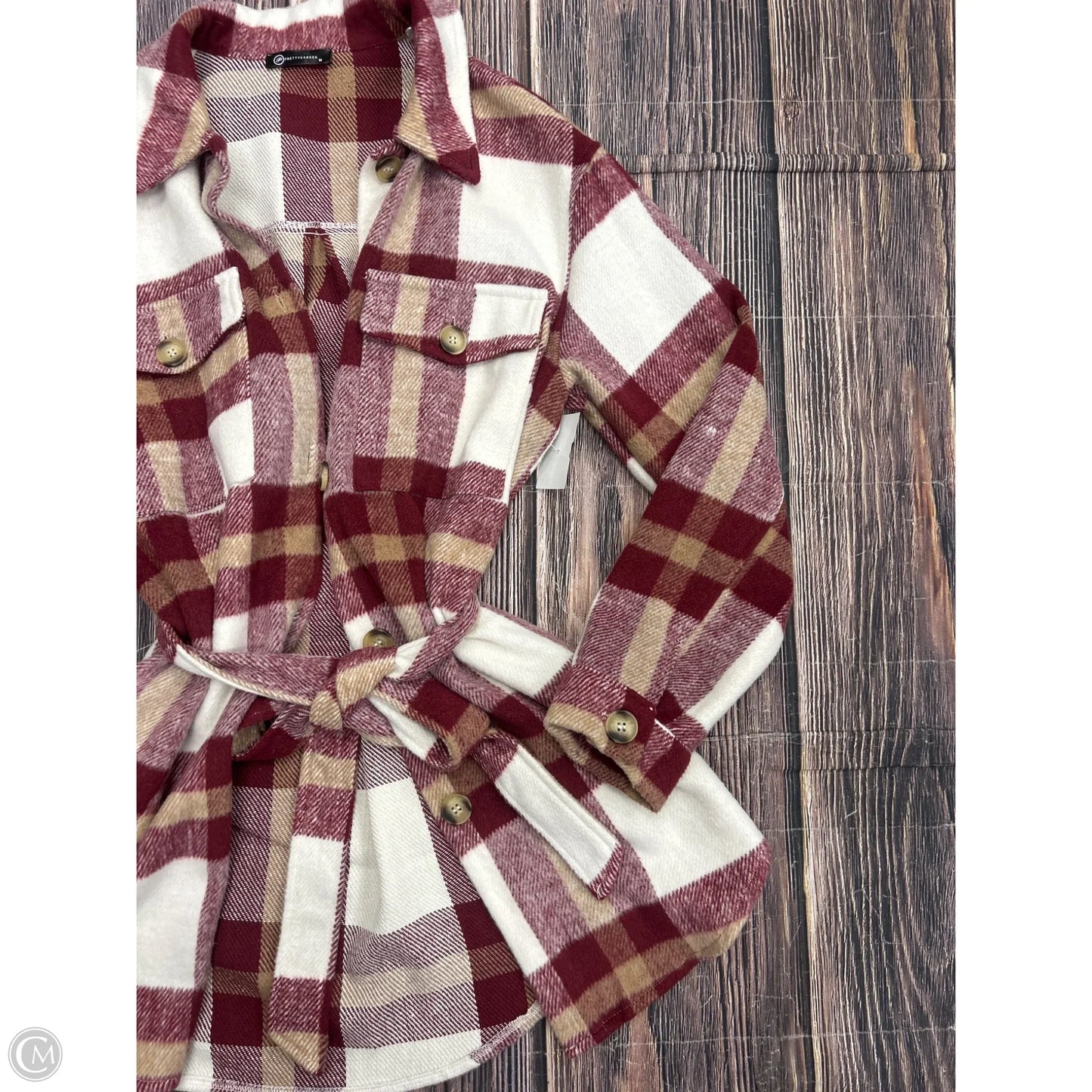 Coat Other By Prettygarden In Red, Size: M