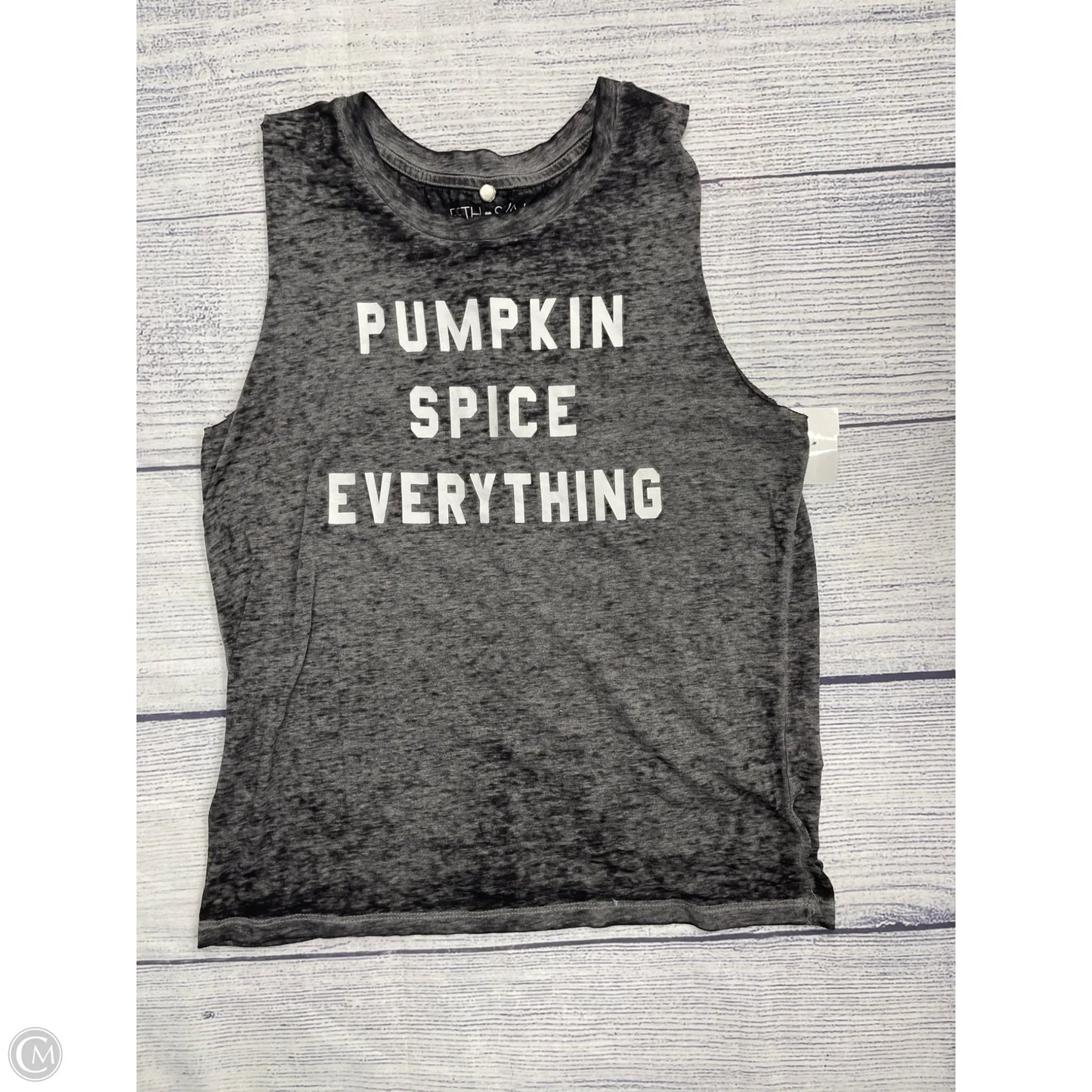 Tank Top By Fifth Sun In Grey, Size: L