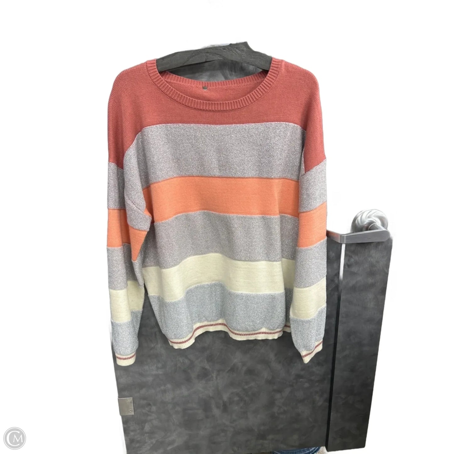 Sweater By Clothes Mentor In Pink, Size: Xl