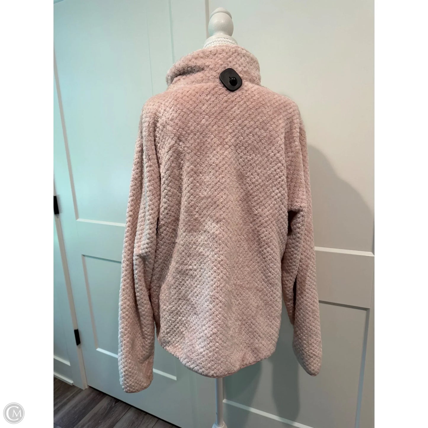 Jacket Fleece By Columbia In Pink, Size: 1x