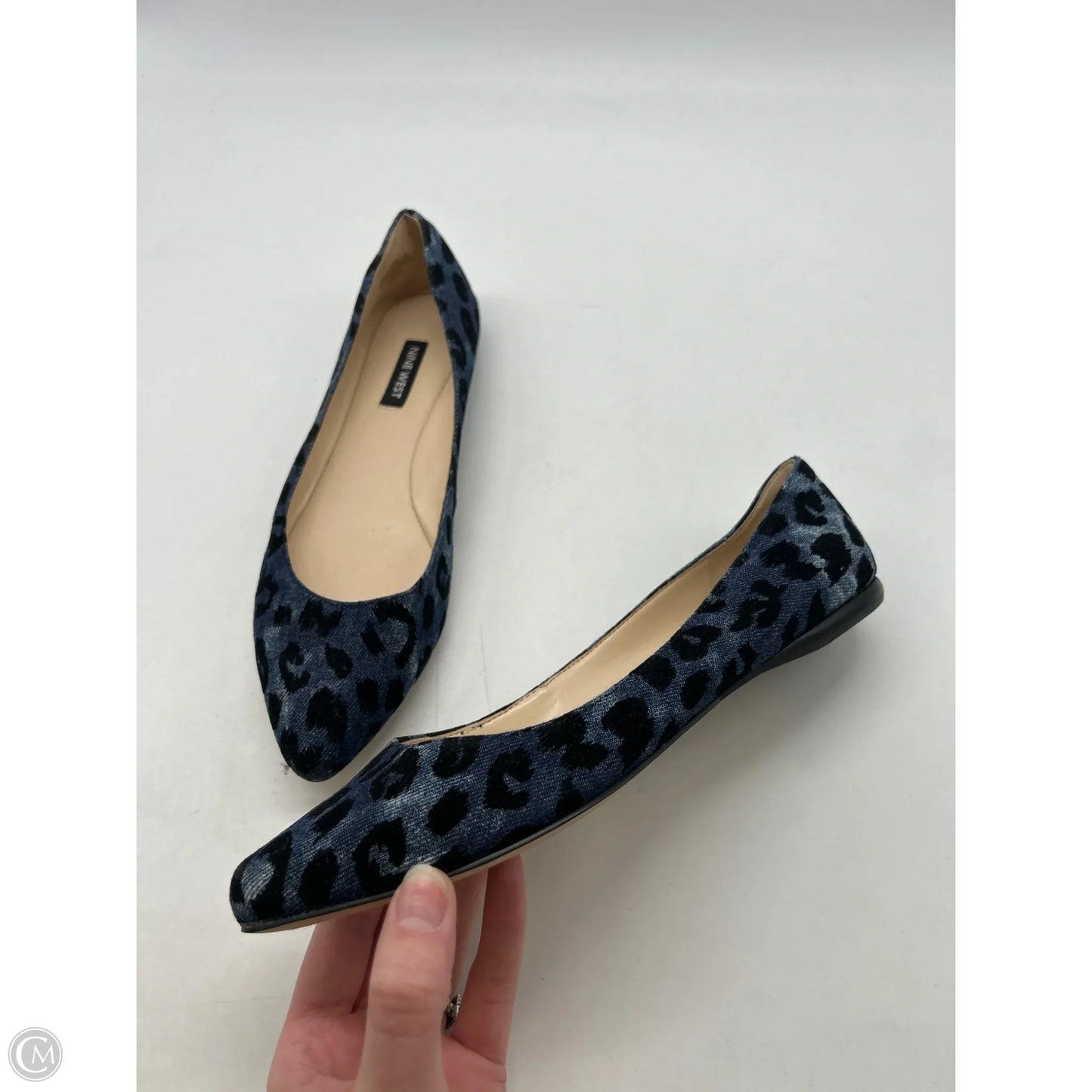 Shoes Flats By Nine West In Blue, Size: 7