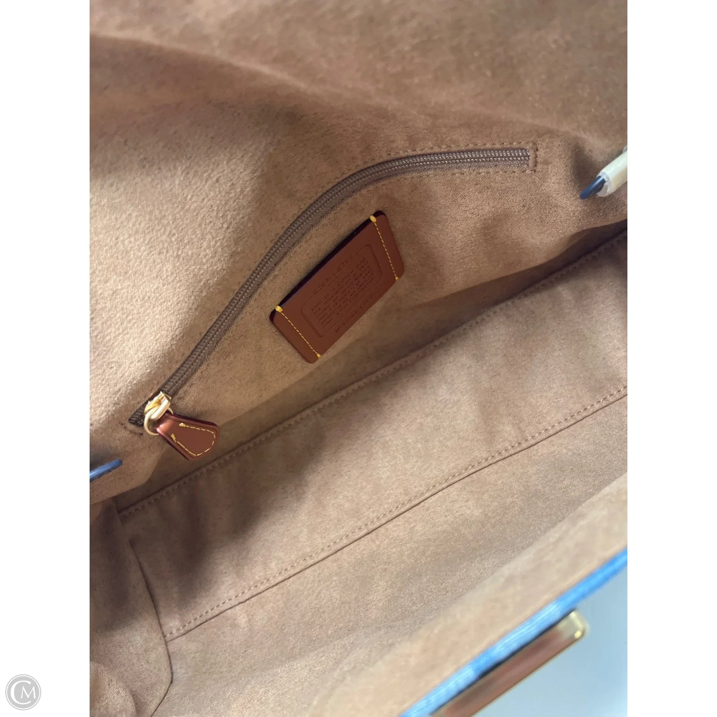 Handbag Designer By Coach, Size: Medium