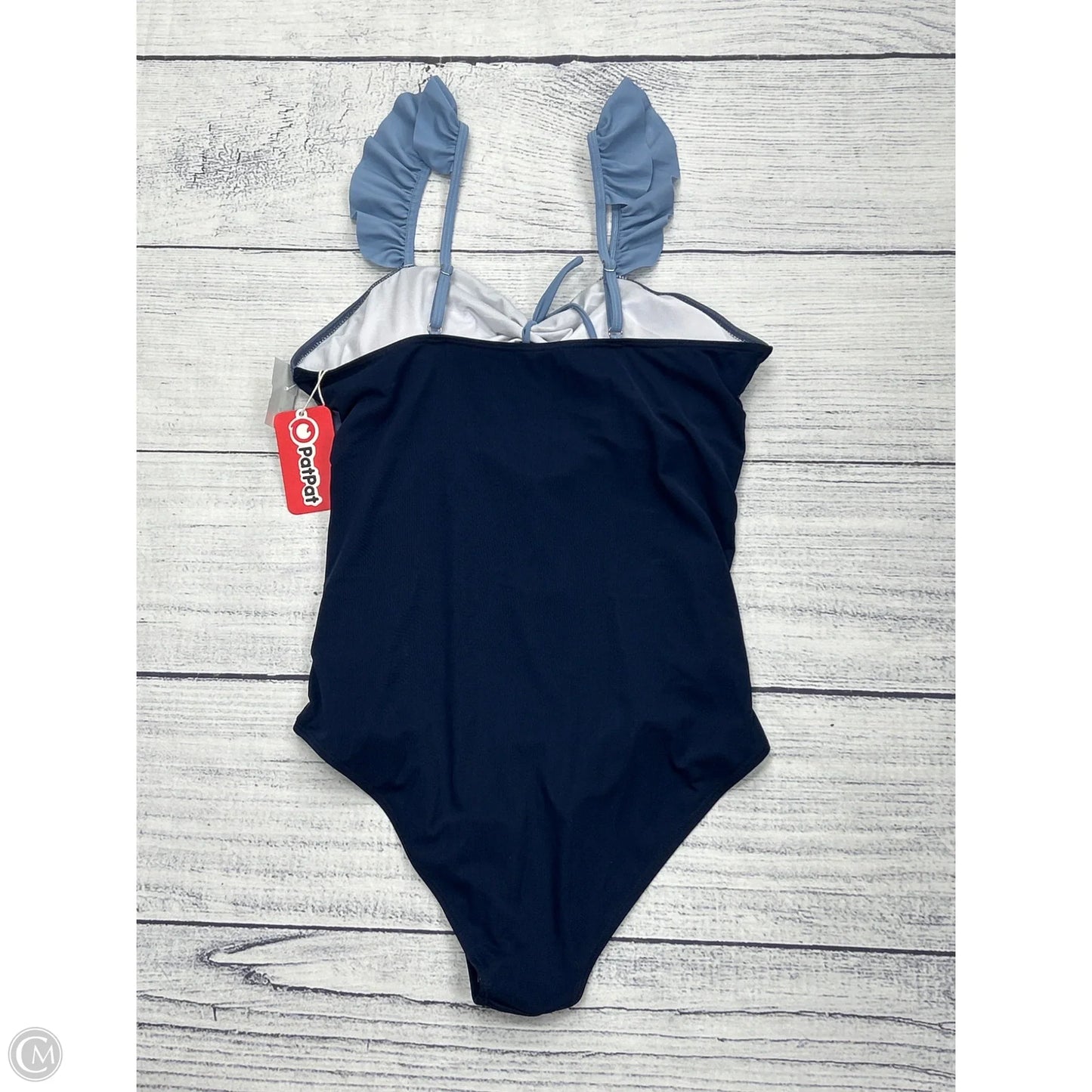 Swimsuit By Clothes Mentor In Blue, Size: Xl