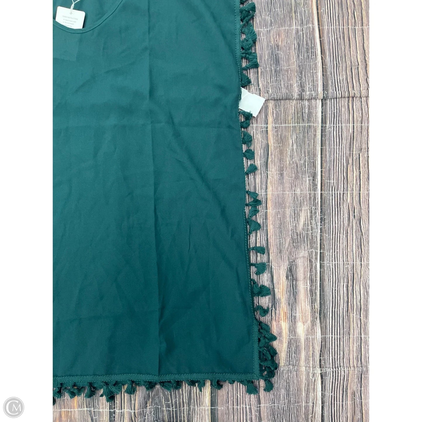 Swimwear Cover-up By Clothes Mentor In Green, Size: Osfm