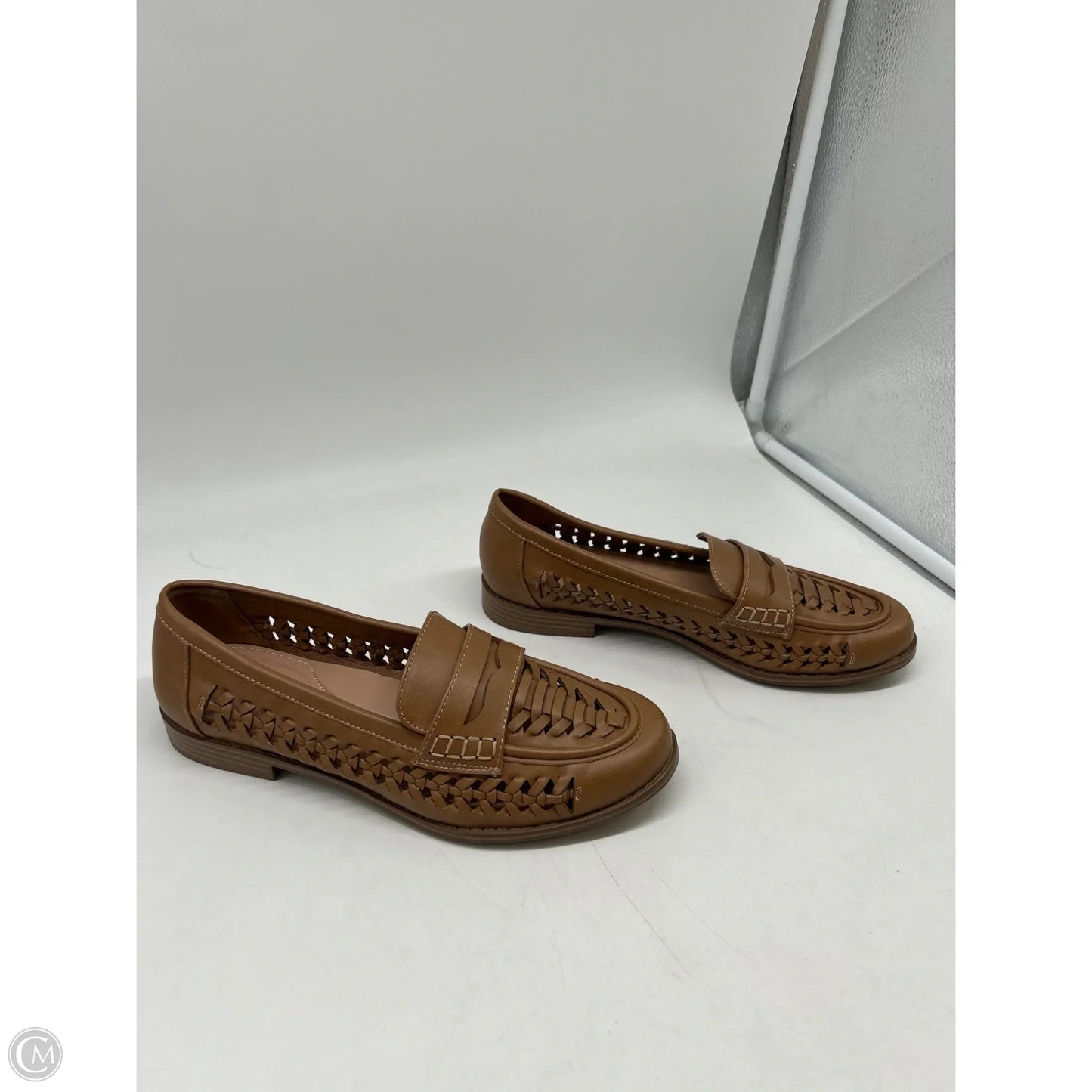 Shoes Flats By Time And Tru In Brown, Size: 8