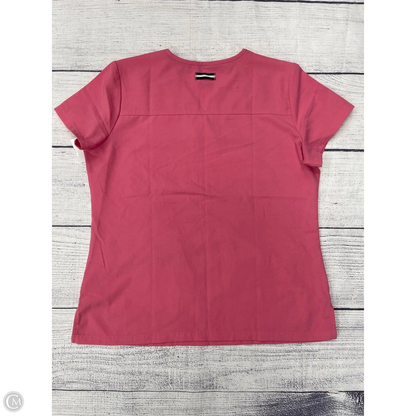 Top Short Sleeve By Clothes Mentor In Pink, Size: L