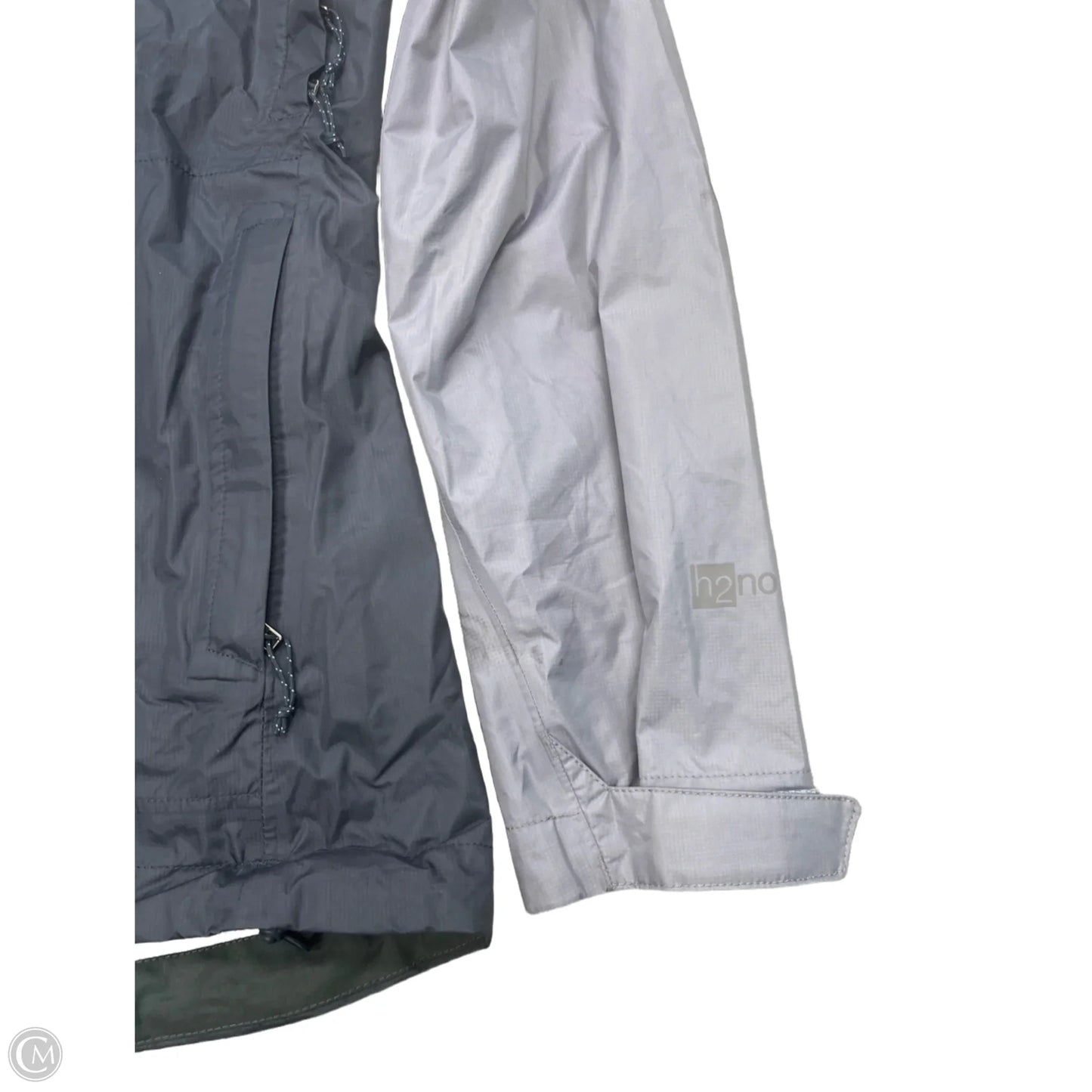 Jacket Windbreaker By Patagonia In Grey, Size: S