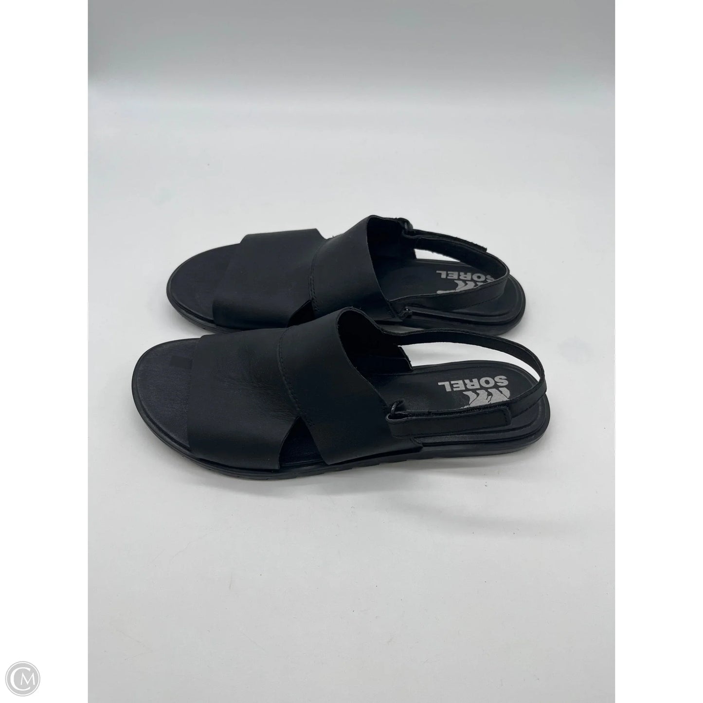 Sandals Flats By Sorel In Black, Size: 9