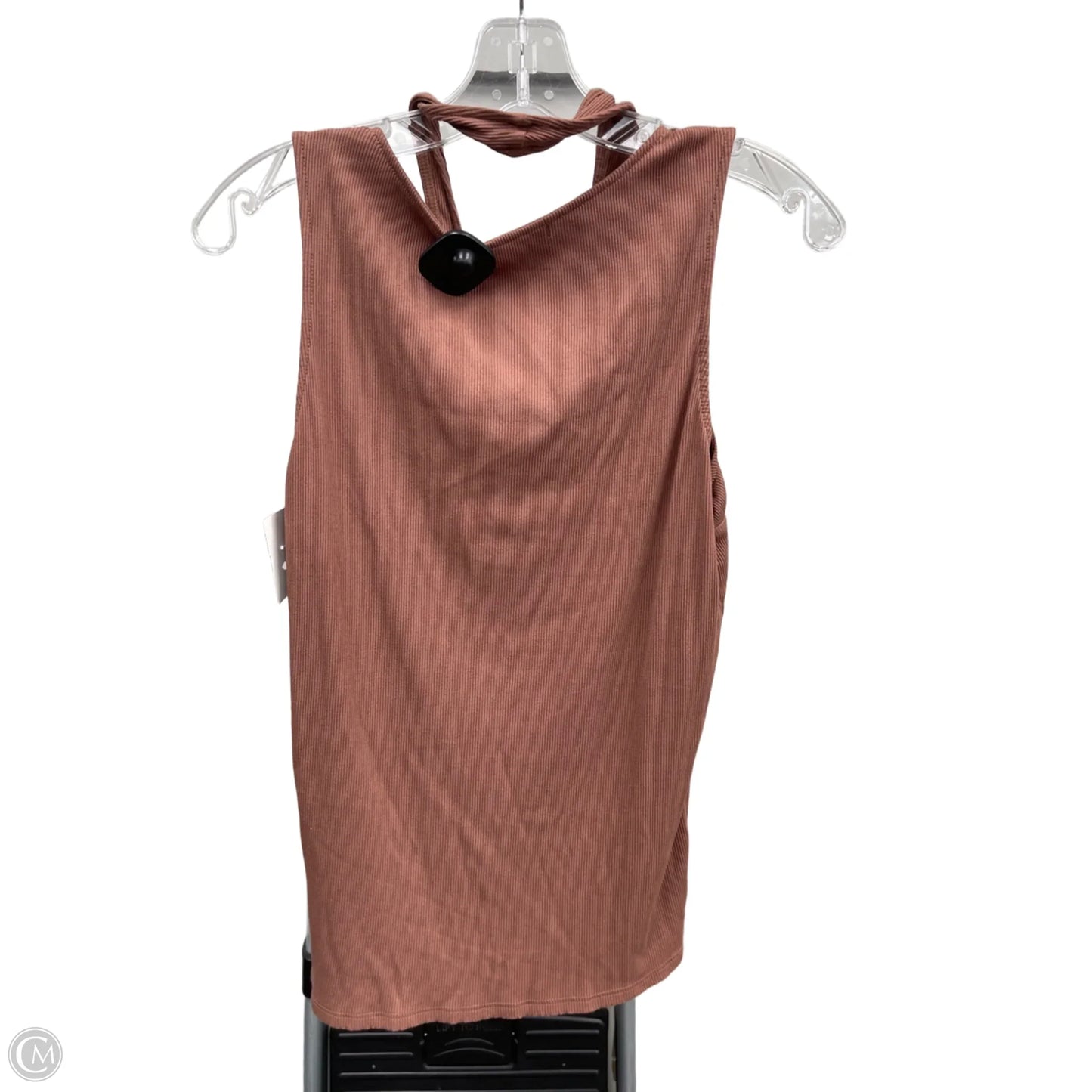 Tank Top By Bke In Tan, Size: L