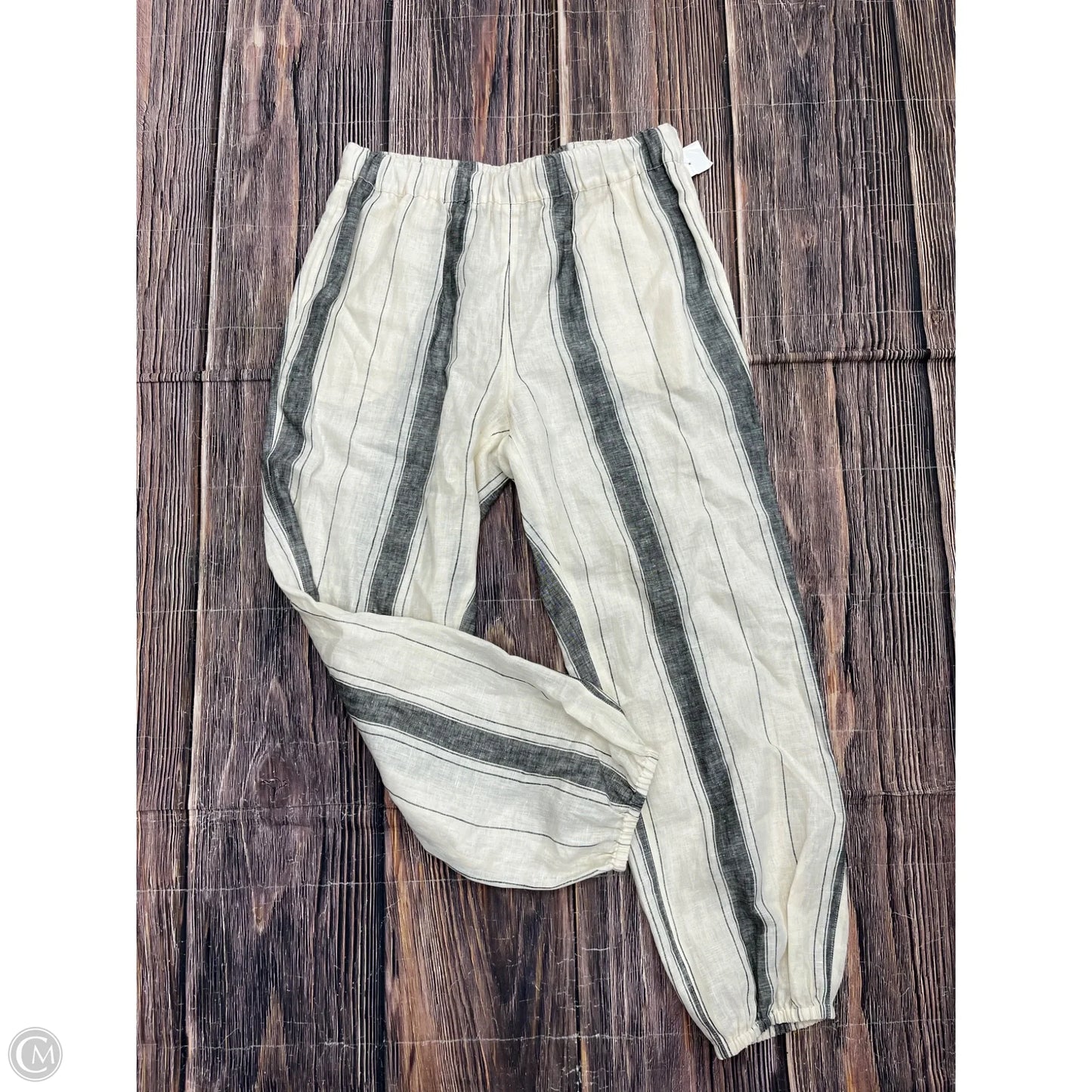 Pants Designer By Tory Burch In Cream, Size: M