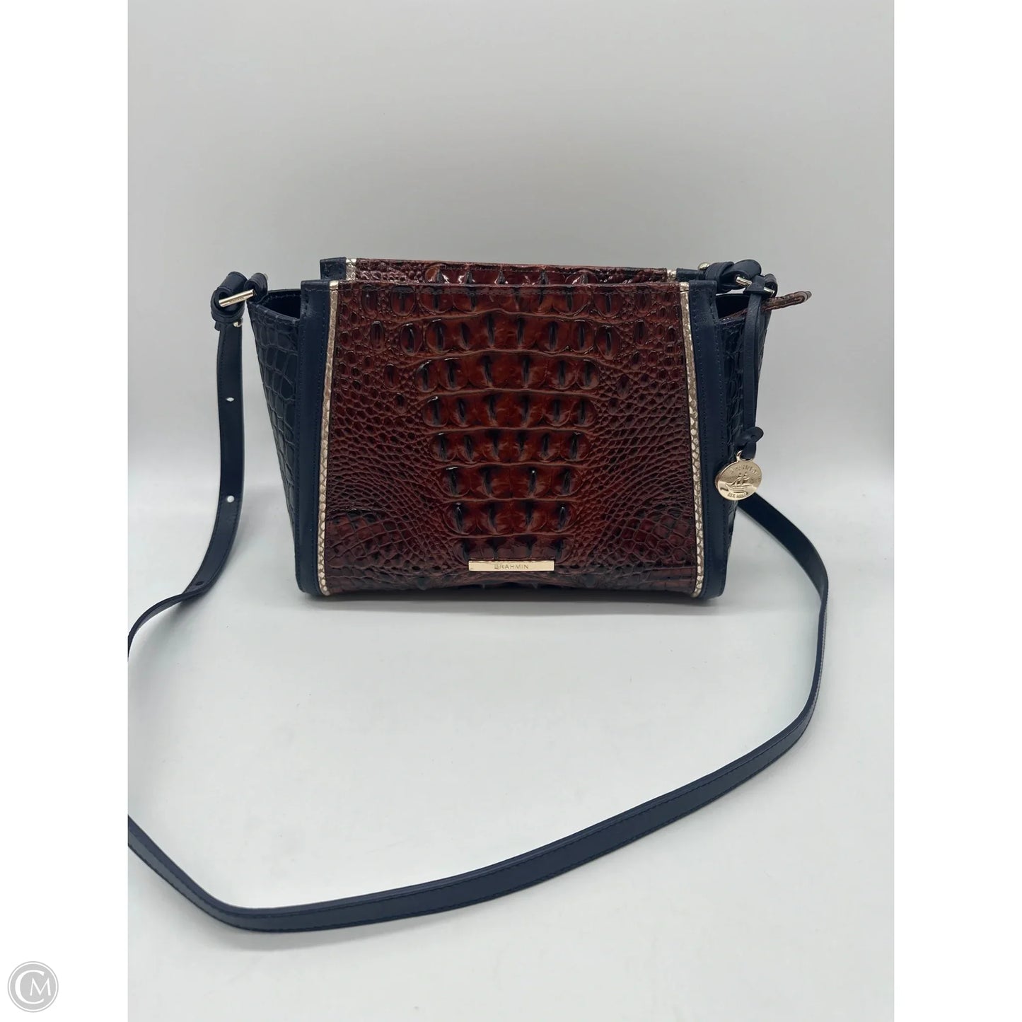 Handbag Designer By Brahmin, Size: Small