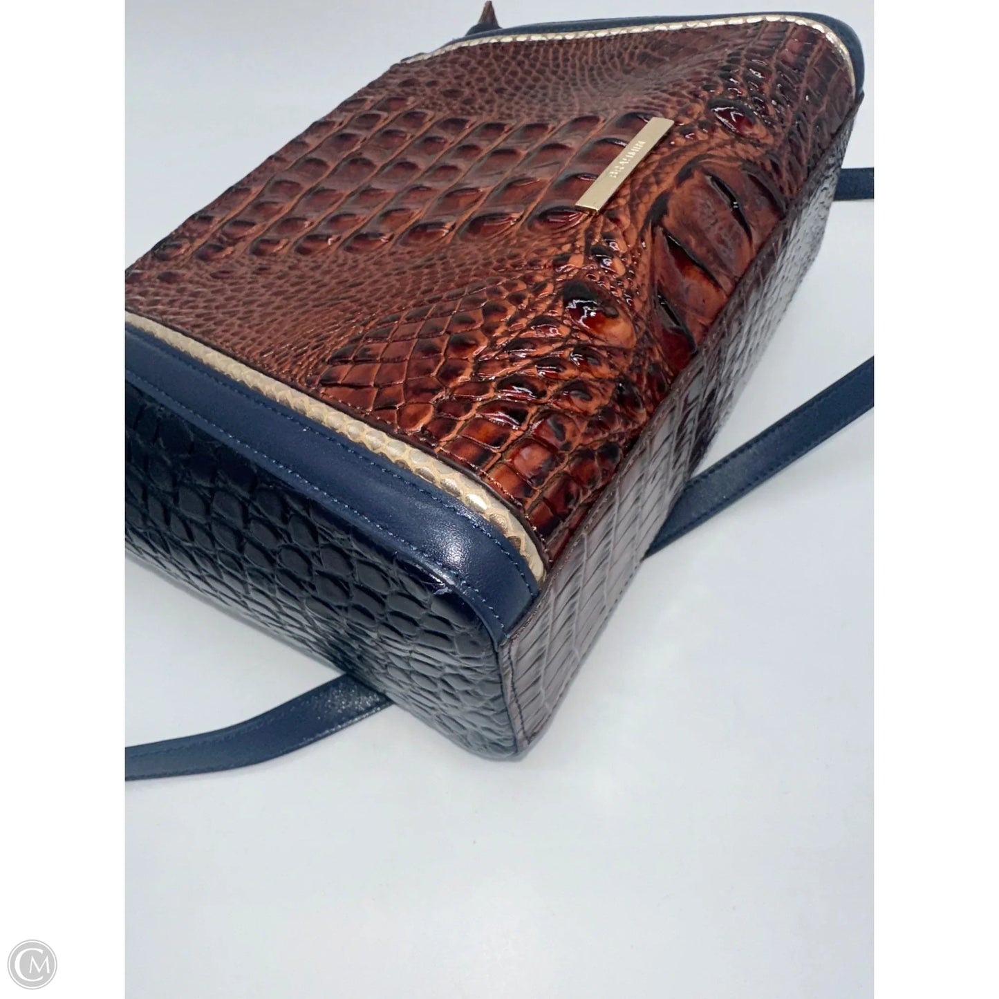 Handbag Designer By Brahmin, Size: Small