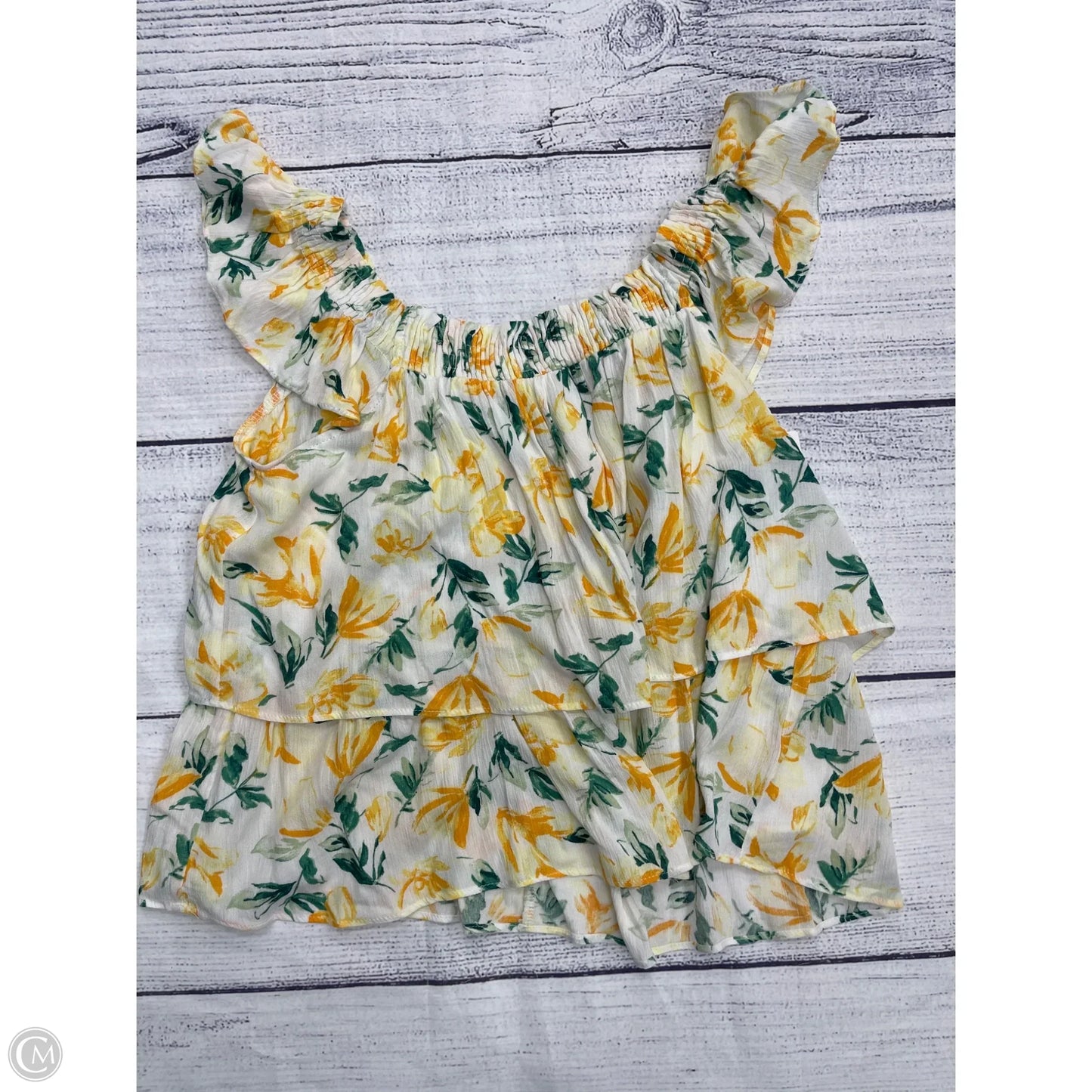 Tank Top By Ces Femme In Yellow, Size: S