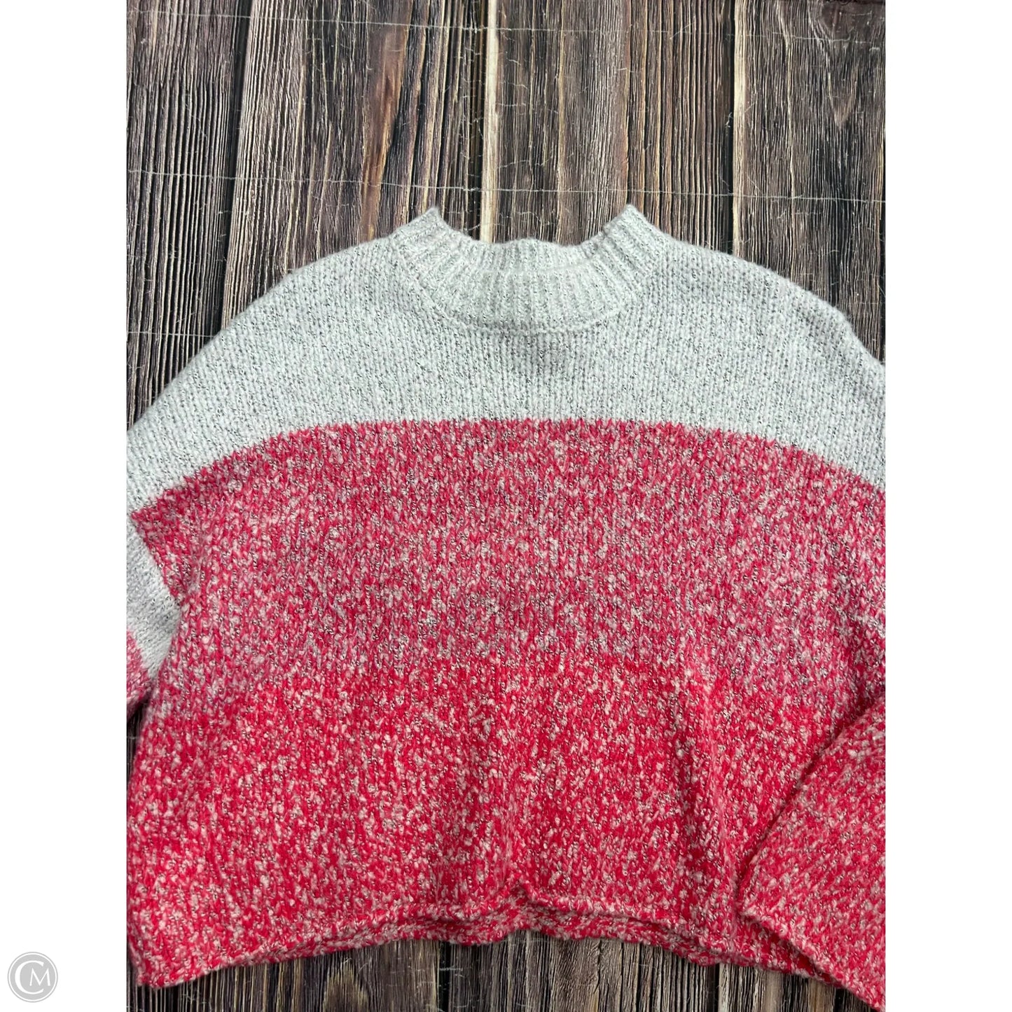 Sweater By Clothes Mentor In Pink, Size: M