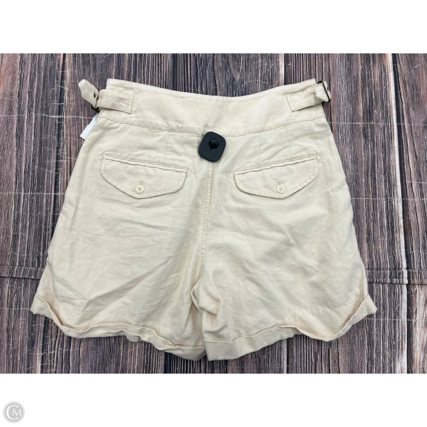 Shorts By Banana Republic In Cream, Size: 4