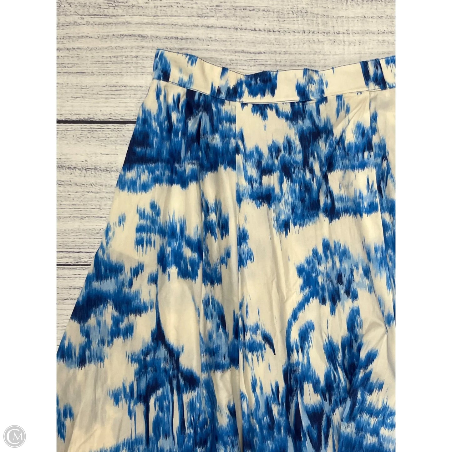 Skirt Maxi By Zara In Blue, Size: Xl