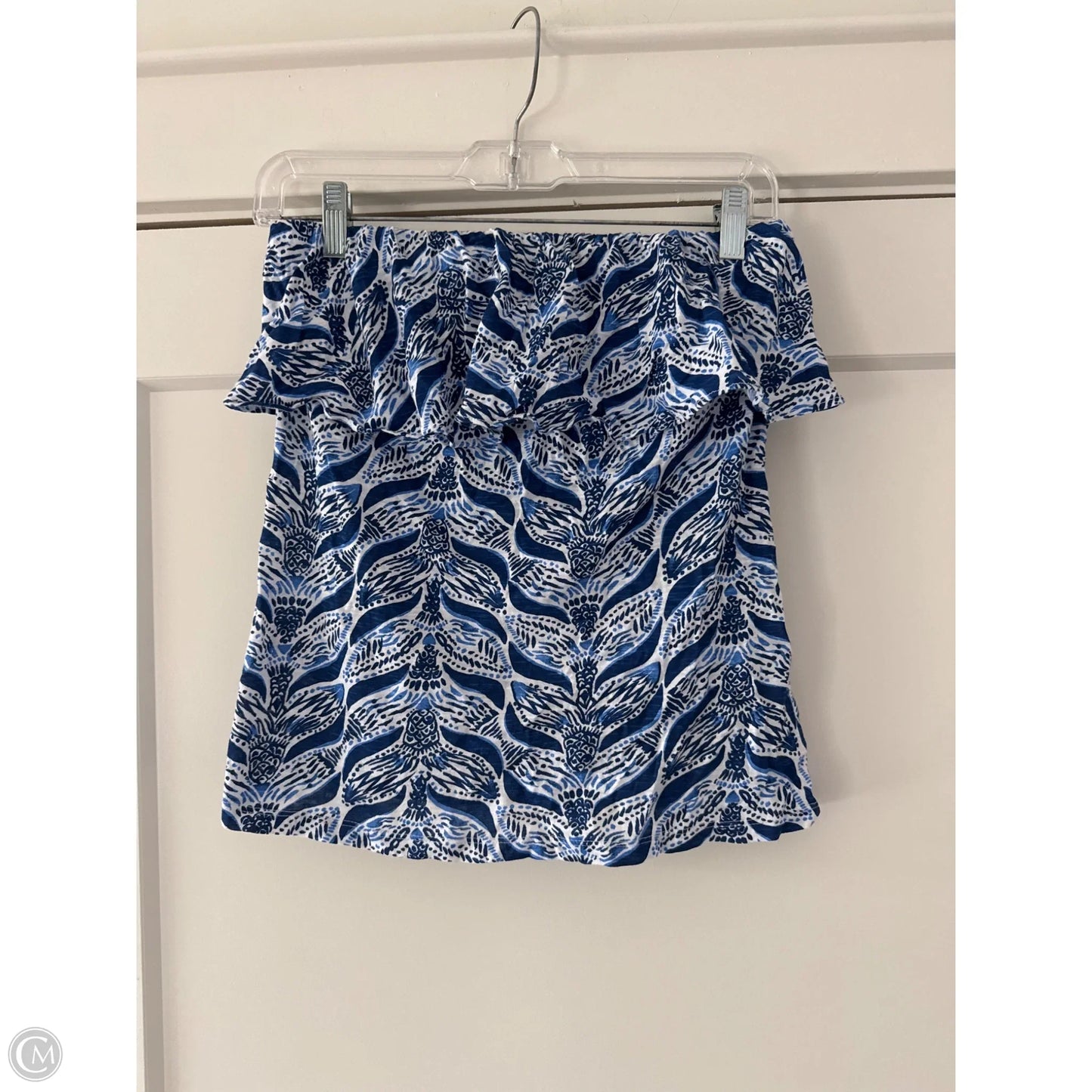 Tank Top Designer By Lilly Pulitzer In Blue, Size: S
