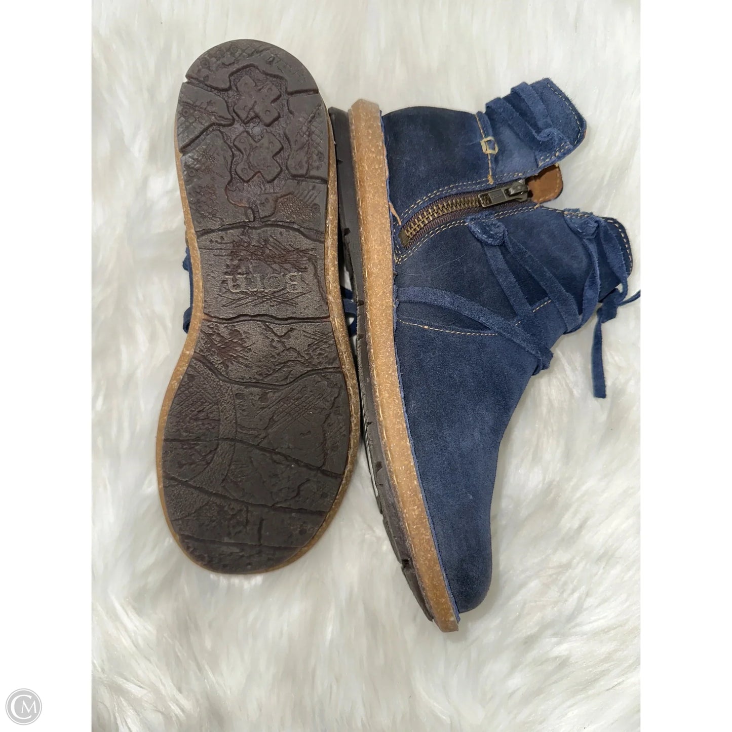 Boots Ankle Flats By Born In Blue, Size: 8.5
