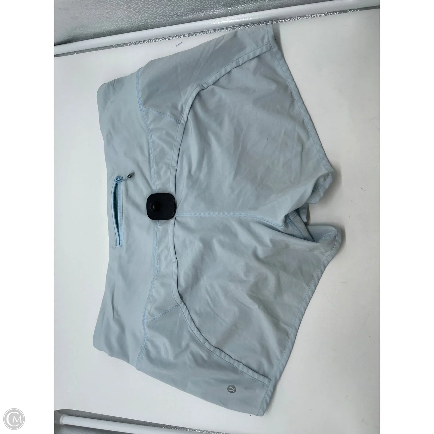 Athletic Shorts By Lululemon In Blue, Size: 10