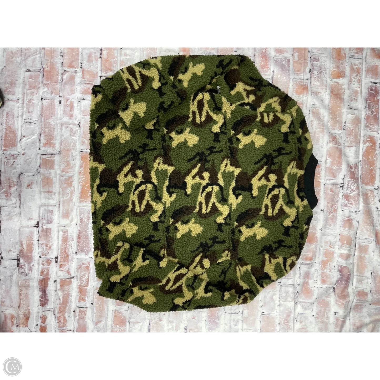 Jacket Faux Fur & Sherpa By Sanctuary In Green, Size: Xl